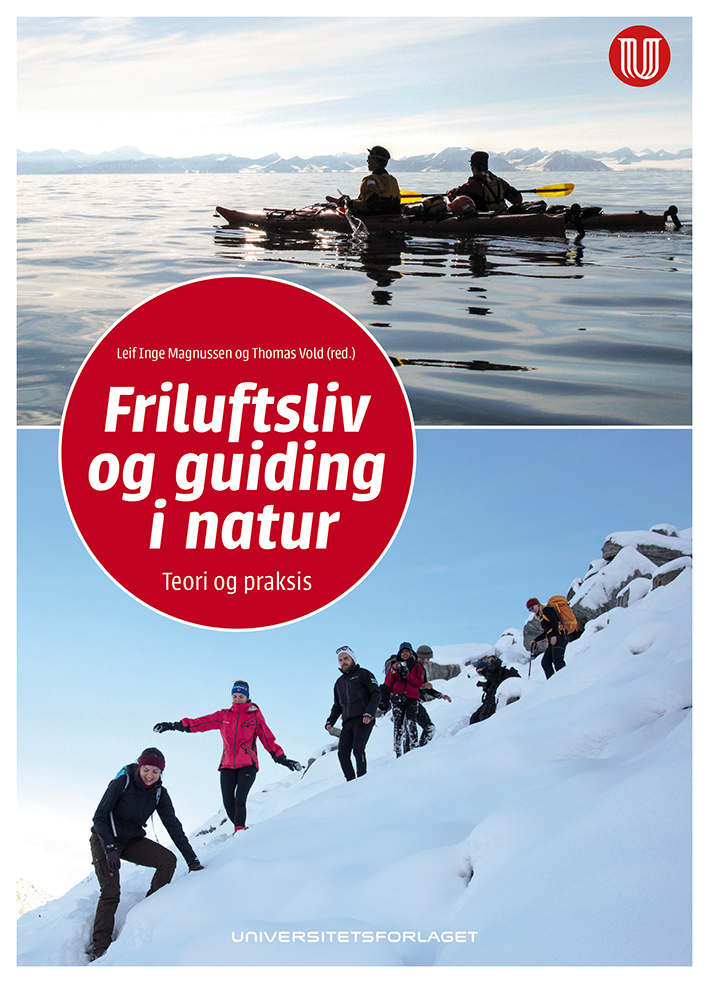 Omslag bok friluftsliv og guiding