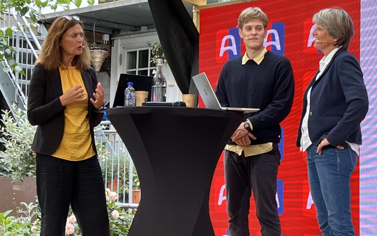 Bror i diskusjon på arendalsveka