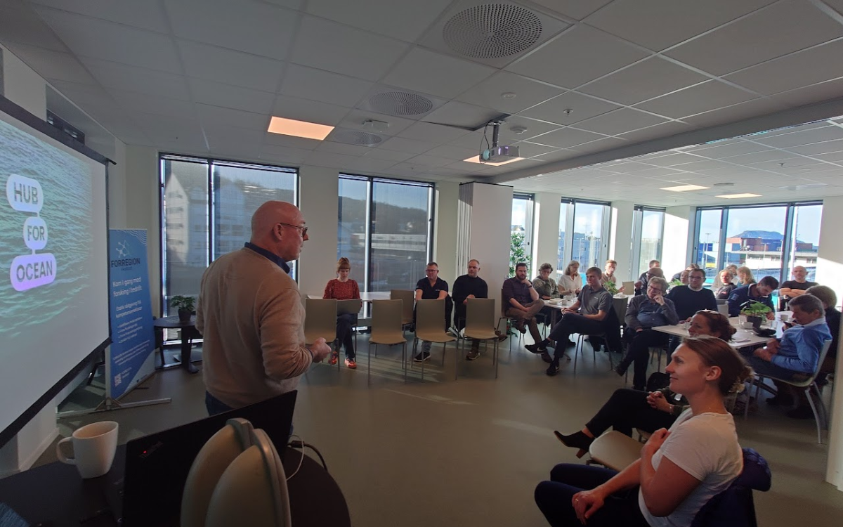 FoU-møte hjå HubforOcean i Florø