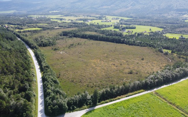 myr nær vestnes - dronebilete hvl