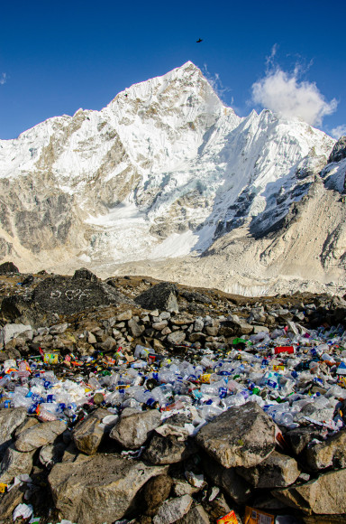 Plastforureining i Himalaya