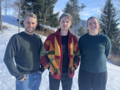 Tre lokale stipendiatar